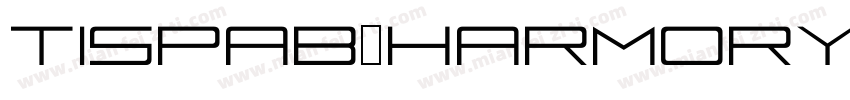 Tispab_HarmorySCRegular Regular字体转换
